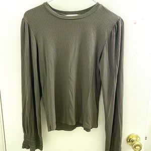 Long light green Bohme shirt